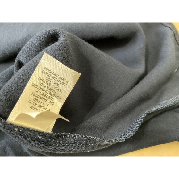 J. JILL Tunic top Satin/knit  Top Oversized Slouchy Scoop Neck size S long slev. - Picture 12 of 12